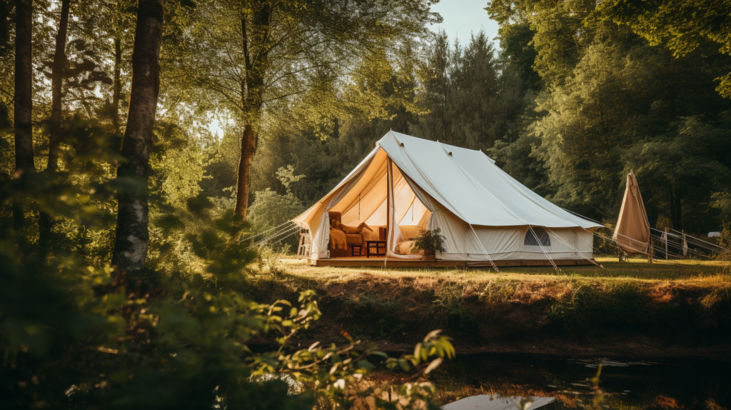 A Glampsite in nature Camping and Glamping: How are They Different?