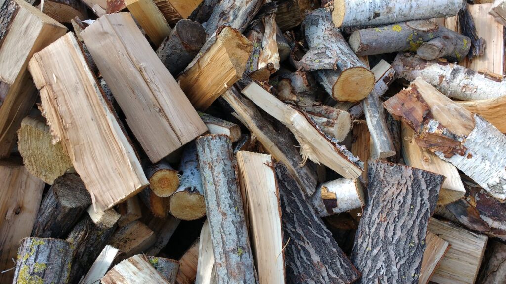 firewood and kindling